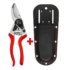 Акційний набір Садовий секатор FELCO 8 + Кобура для секатора FELCO 910 Black (Фелко 8+910)
