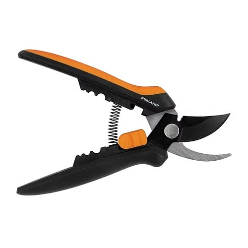 Секатор Fiskars Solid SP14 обвідний для квітів (1051601)