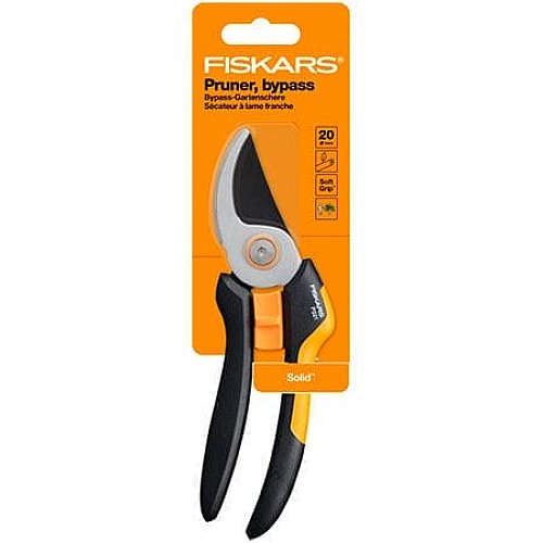 Секатор Fiskars Solid P321 обводной (1057162)