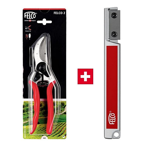 Секатор Felco 2 / Фелко 2+ инструмент для заточки Felco 906 (Фелко 2+ точилка 906)