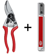 Секатор Felco 8 / Фелко 8 + інструмент для заточування Felco 906