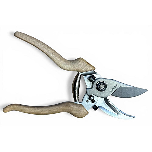 Секатор Lowe Original N9.104 Natural Series, зріз 22 мм, дерев’яні ручки з гікорі