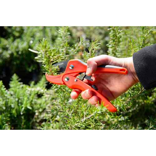 Садовий секатор Stocker 7246 Ratchet 17 з храповим механізмом (Штокер)