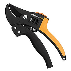 Секатор Fiskars PowerStep Р83 з храповим механізмом (1000575)