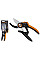 Секатор Fiskars Plus PowerLever P741 з ковадлом (1057171)