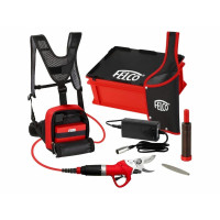 Електросекатор Felcotronic Felco 812+ з рюкзаком і батареєю