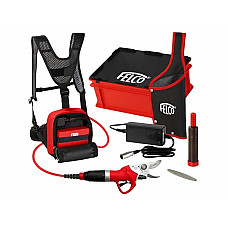 Електросекатор Felcotronic Felco 812+ з рюкзаком і батареєю