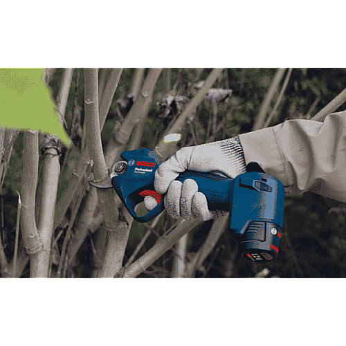 Секатор аккумуляторный Бош / Bosch Professional Pro Pruner (06019K1021) + 2АКБ и ЗУ комплект