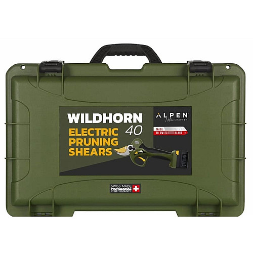 Электросекатор Alpen Wildhorn 40 / Альпен Уайлдхорн 40 с кейсом и 2 батареями Швейцария