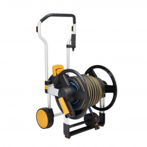 Ручна котушка Fiskars XL зі шлангом та набором аксесуарів (1062256)