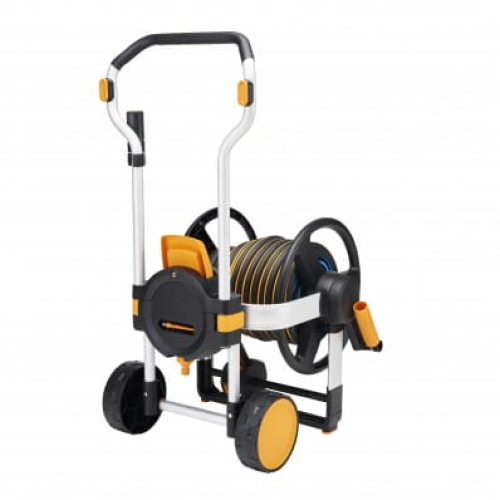 Ручна котушка Fiskars XL зі шлангом та набором аксесуарів (1062256)