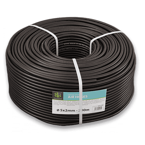 Шланг технічний, BRADAS, BLACK 5 х 2мм, 20bar, AH05*2BK