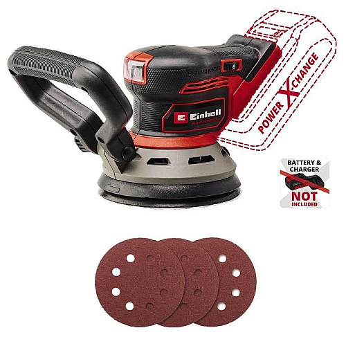 Шлифмашина эксцентриковая аккумуляторная Einhell TP-RS 18/32 Li BL - Solo PXC 18В без щеток d125мм 1.12кг без АКБ и ЗП