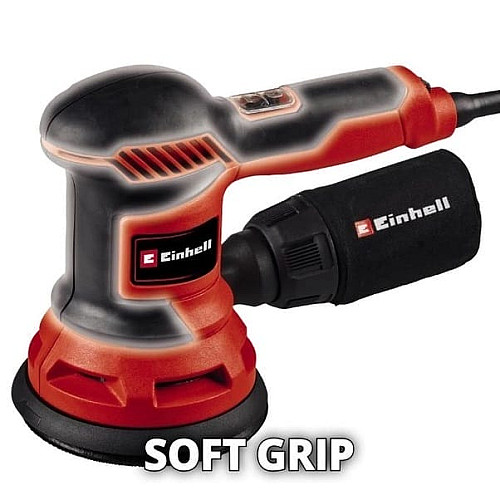 Шлифмашина эксцентриковая Einhell TC-RS 425 E 425Вт 125 мм 12000-26000кол·мин 1.7кг