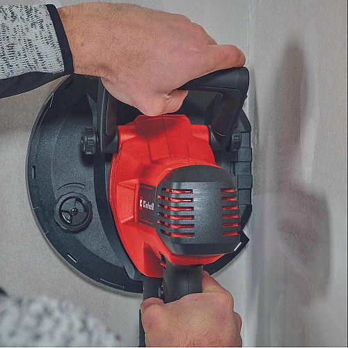 Шлифмашина для стен Einhell TC-DWS 225 1220Вт d225мм 1500-2300об/мин набор шлифбумаги 6шт 2.7кг