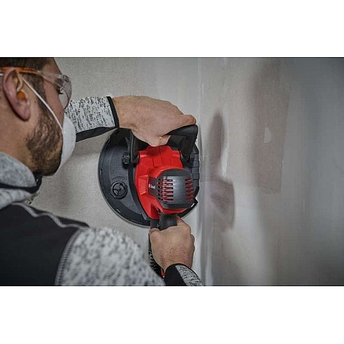 Шлифмашина для стен Einhell TC-DWS 225 1220Вт d225мм 1500-2300об/мин набор шлифбумаги 6шт 2.7кг