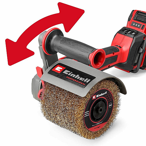 Шлифмашина щеточная аккумуляторная Einhell Professional TP-BR 18/32 Li BL - Solo 100мм 18В 900-3200об/мин D120мм 2.29кг без АКБ и ЗП
