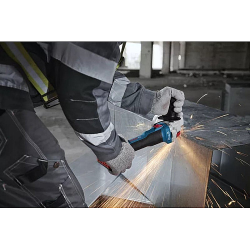 Шліфмашина кутова акумуляторна Bosch GWS 18V-8 125мм 18В 2x4А·год 0-11000об·хв 1.7кг кейс ЗП GAL 18V-40