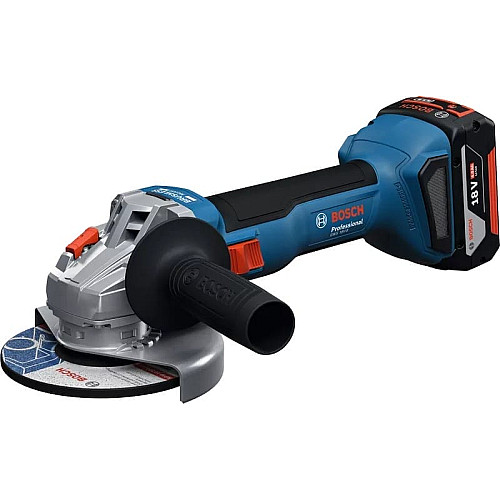 Шліфмашина кутова акумуляторна Bosch GWS 18V-8 125мм 18В 2x4А·год 0-11000об·хв 1.7кг кейс ЗП GAL 18V-40