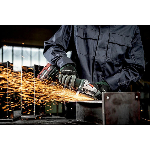 Шлифмашина угловая аккумуляторная Metabo WVB 18 LT BL 11-125 Quick 125мм 18В 2х5.5А·час 2800-10000об·мин 1.8кг