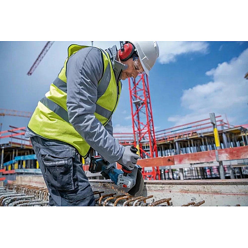 Шлифмашина угловая аккумуляторная Bosch GWS 182P 125 мм 18В 2800-9000об/мин без АКБ и ЗУ 1,7кг