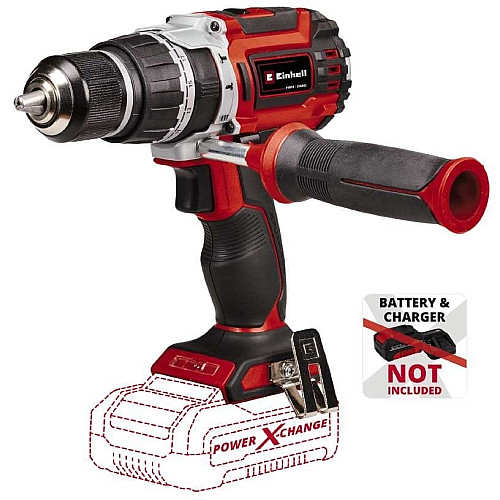 Шуруповерт-дрель ударная аккумуляторная Einhell TP-CD 18·60 Li-i BL - Solo PXC 18В 60Нм 0-500·0-2000об·мин 1.37кг без АКБ и ЗП