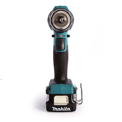 Шуруповерт-дрель аккумуляторная Makita DF332DWYE 10.8В 2х1.5А·час 21·35Нм 0-450·0-1500об/мин ЗП кейс 0.86кг