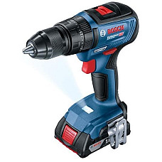 Шурупокрут-дриль ударний акумуляторний Bosch GSB 18 V-50 18V2х2.0А·год 28·50Нм 460-1800об·хв 1.1кг кейс L-Case