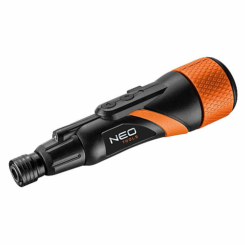 Отвертка Neo Tools аккумуляторная, micro-USB, 3.6В Li-Ion, 800мА•ч, 280об•мин, 42 бит, SL, PH, PZ, Torx, кейс