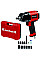 Гайковерт Einhell TC-PW 610 пневматичний, 610Нм, 6.3бар, 142л/хв, 2кг
