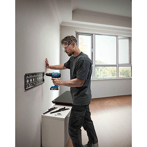Шуруповерт-дрель ударная аккумуляторная Bosch GSB 183-LI 18В 2х2А·час 21-56Нм 374-1815об·мин кейс 1.2кг