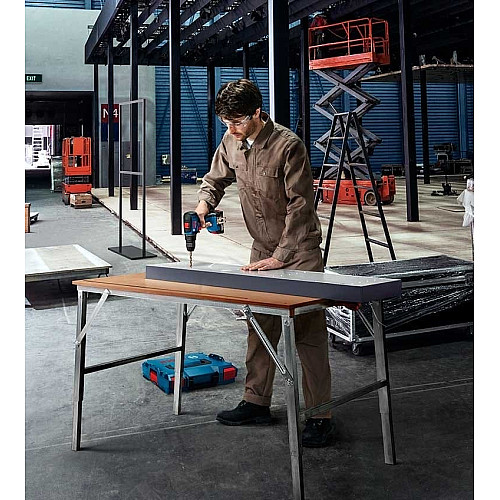 Шуруповерт-дрель ударная аккумуляторная Bosch GSB 18 V-50 18V2х2.0А·час 28·50Нм 460-1800об·мин 1.1кг кейс L-Case