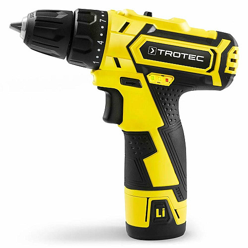 Дрель-шуруповерт аккумуляторный Trotec PSCS 11-12V + кейс (4410000102)
