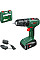 Шуруповерт-дрель аккумуляторная Bosch EasyImpact 18V-40 18В 1х2А·час 20·38Нм 0-430·0-1630об·мин кейс ЗП 1.4кг
