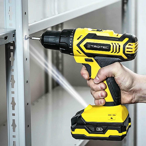 Дрель-шуруповерт аккумуляторный Trotec PSCS 11-20V + кейс (4410000302)