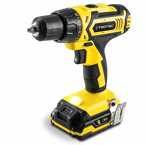 Дрель-шуруповерт аккумуляторный Trotec PSCS 11-20V + кейс (4410000302)