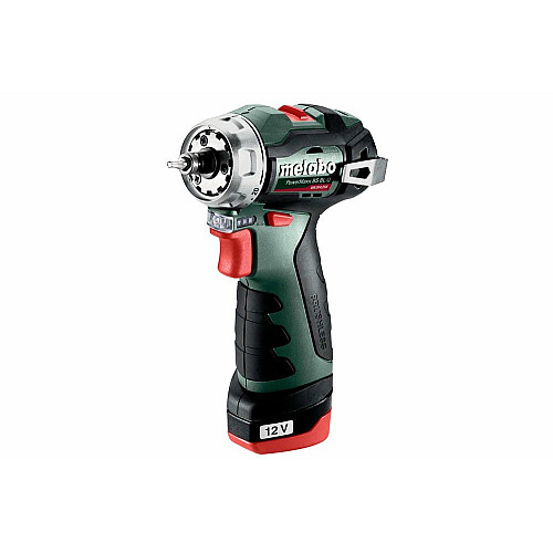 Шуруповерт-дрель аккумуляторная Metabo PowerMaxx BS BL Q 12В 2х2.0А·час 20·38Нм кейс 0-400·0-1500об·мин 0.8кг