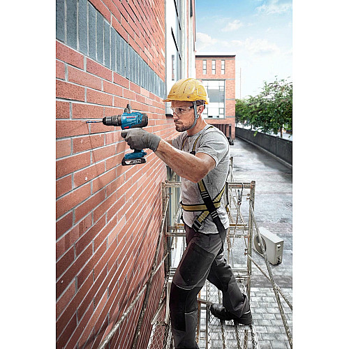Шуруповерт-дрель ударная аккумуляторная Bosch GSB 183-LI 18В 1х2А·час 21-56Нм 374-1815об·мин кейс 1.2кг