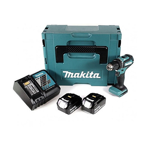 Шуруповерт-дрель аккумуляторная Makita DDF485RFJ 18В 2х3А·час 27·50Нм 0-500·0-1900об·мин 1.4кг