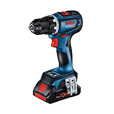 Шуруповерт-дрель ударная аккумуляторная Bosch GSR 18V-90 C 18В 2х5А·час 36-64Нм 0-2100об·мин кейс 1.1кг