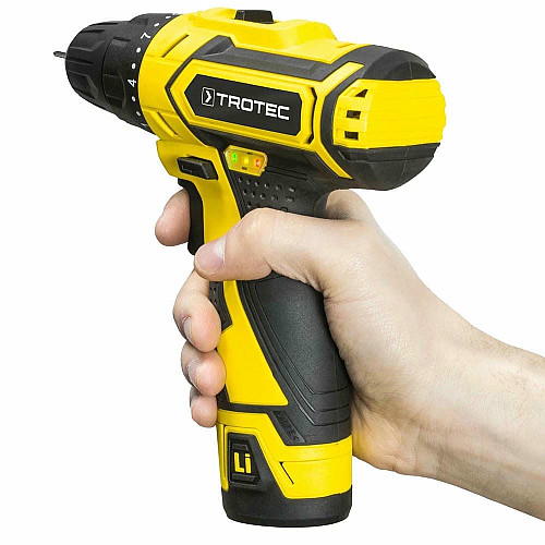 Дрель-шуруповерт аккумуляторный Trotec PSCS 11-12V + кейс (4410000102)