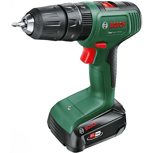 Шуруповерт-дрель аккумуляторная Bosch EasyImpact 18V-40 18В 1х2А·час 20·38Нм 0-430·0-1630об·мин кейс ЗП 1.4кг