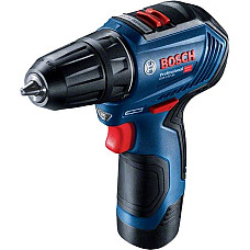 Шурупокрут-дриль акумуляторний Bosch GSR 12V-30 безщітковий 12В 2x2.0А·год 30Нм 420·1600об·хв 0.78кг кейс