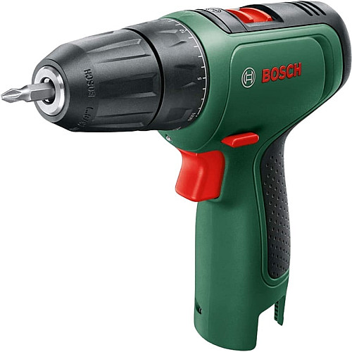 Шуруповерт-дрель аккумуляторная Bosch EasyDrill 1200 12В 2х1.5А·час 30Нм 0-400·1500об·мин 0.94кг набор сверл и бит кейс
