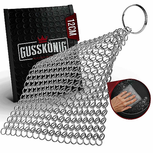 Кільцевий очищувач з нержавіючої сталі Gusskoenig, 12х12см