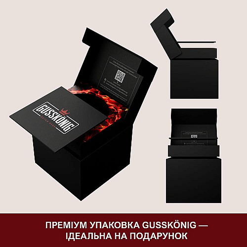 Чугунный котел Gusskönig 4,5 л с крышкой-пательной + книга рецептов, подъемник крышки, очиститель и подставка