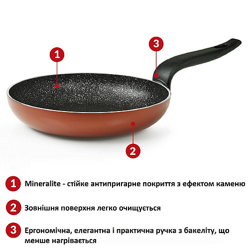 Сковорода Flonal Pepita Granit 18 см (PGFPS1850) Discounted