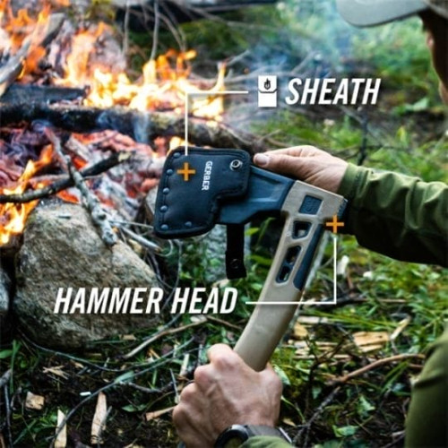 Сокира Gerber Bushcraft Hatchet-Coyote 31-003789 (1059851), коричнева