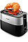 Тостер Philips Daily Collection 830Вт, метал/пластик, чорний