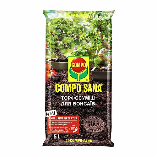 Торфосмесь для бонсаев Compo Sana 5 л